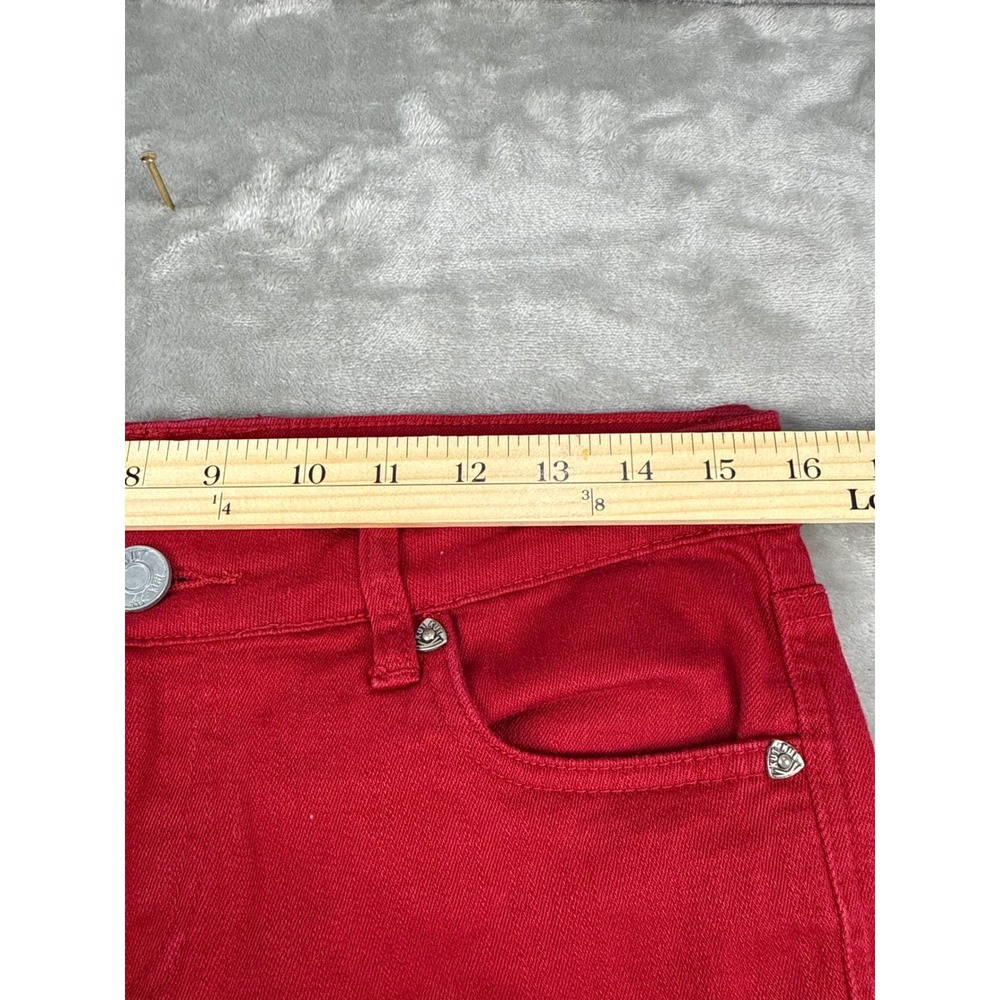 KUT from the Kloth Diana Skinny Jeans Red Size 6 Cotton Blend Stretch Denim - Picture 2 of 8